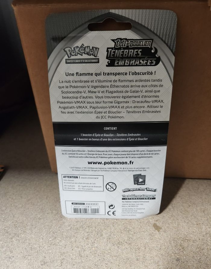 Pokémon duo pack EB2 EB3 clash des rebelles et ténèbre embrassé - photo numéro 2
