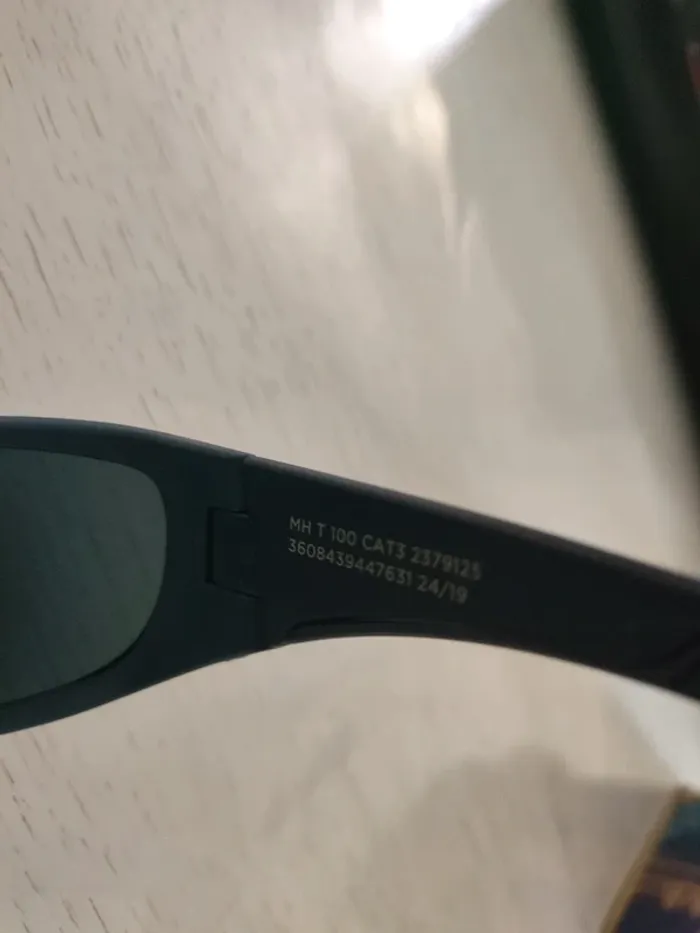 Lunettes de soleil bleues decathlon MHT100 cat 3 - photo numéro 3