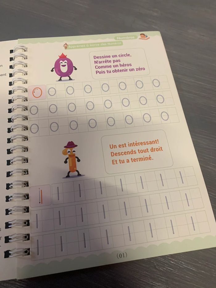 Cahier magique : Livre d’apprentissage des numéros - photo numéro 3