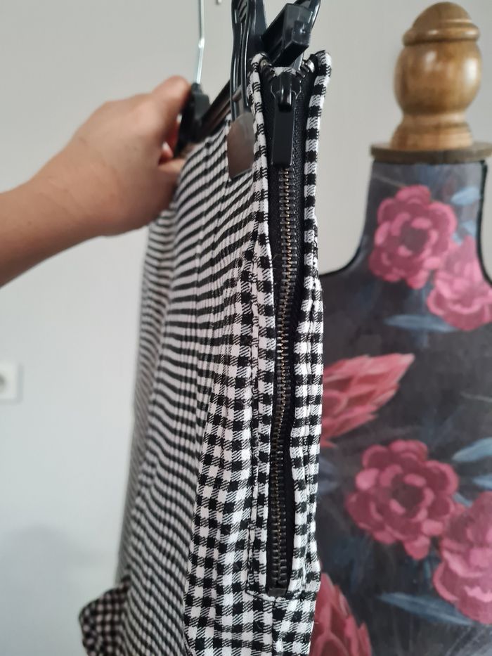 Pantalon vichy zara - photo numéro 4