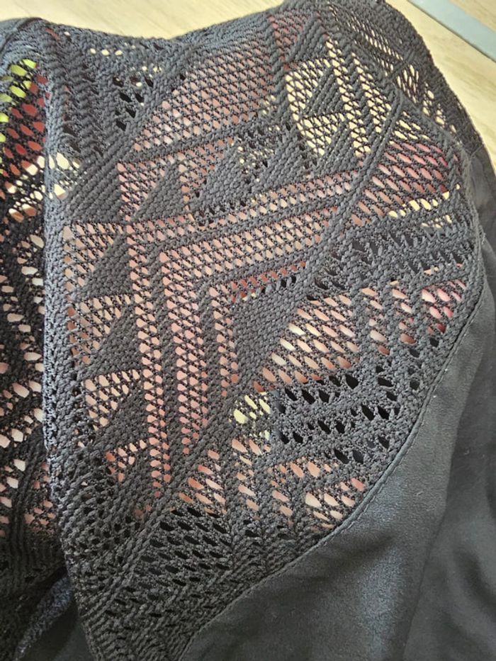 Chemisier blouse fille noir 14 ans - photo numéro 7