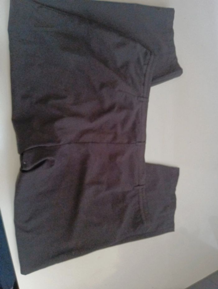 Pantalon noir jambes larges femme Alain Weiz taille 54 - photo numéro 7