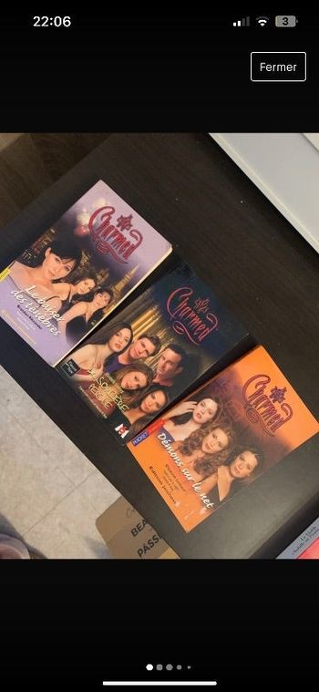 Lot de livres Charmed