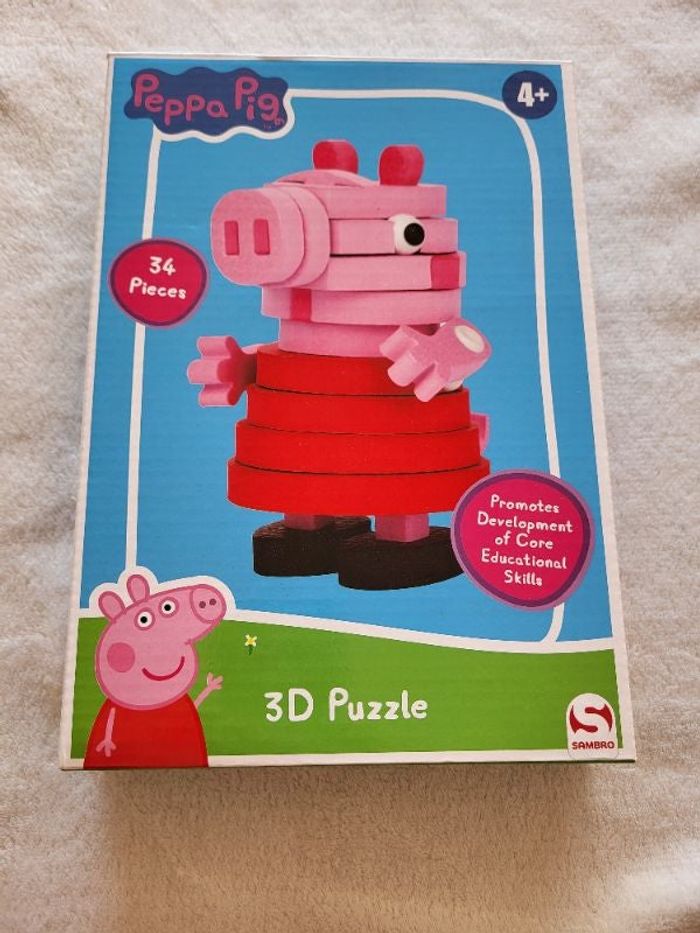 Puzzle 3D peppa pig
