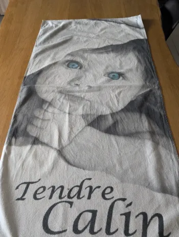 Serviette de plage draps de bain