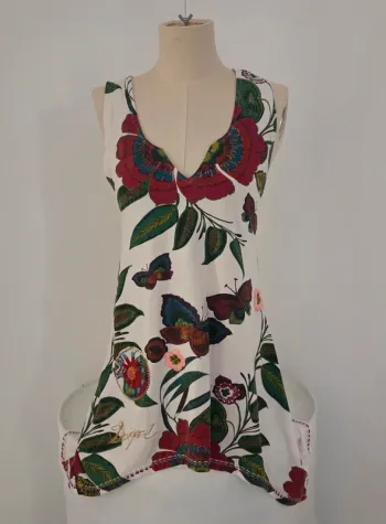 Debardeur Desigual asymétrique taille M
