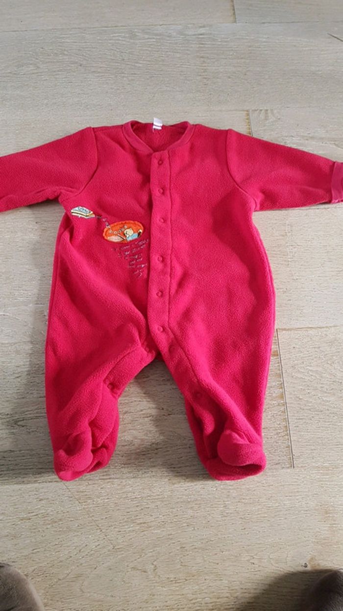 Pyjama polaire en 3 mois