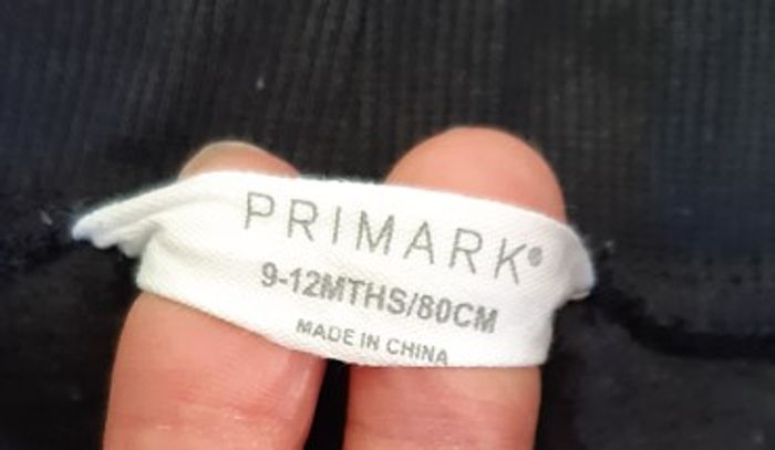 Lot de 2 Joggings Primark 9 - 12 mois, unisexes - photo numéro 4