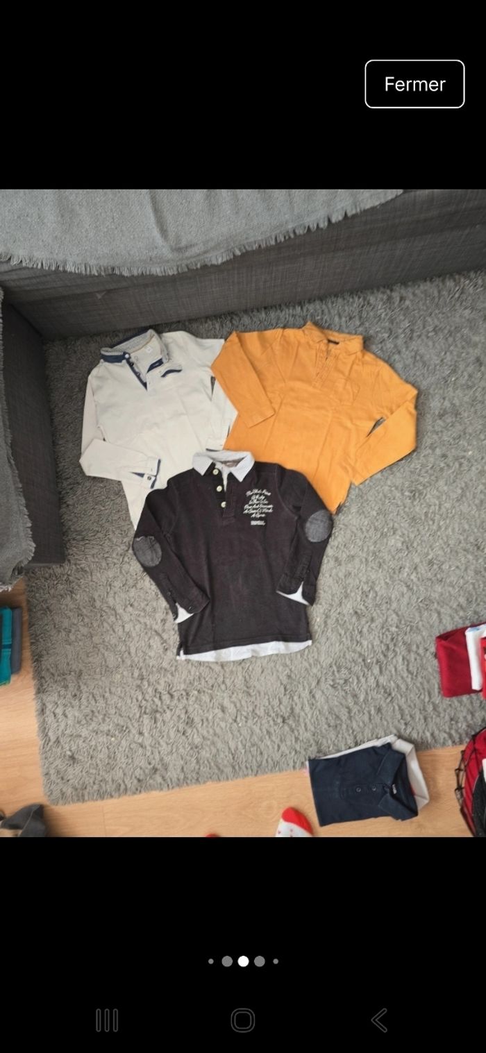 Lot de vêtements garçon 8 ans (20 pieces) - photo numéro 4
