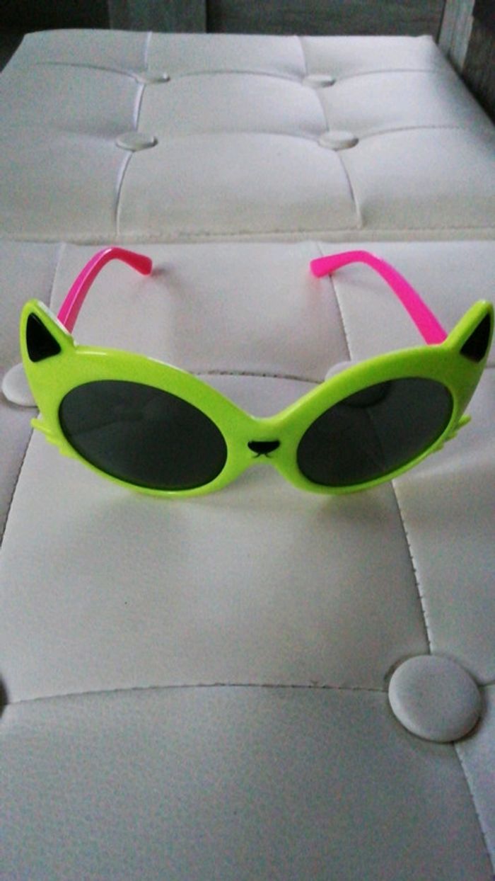 Lunettes de soleil enfant chat - photo numéro 2