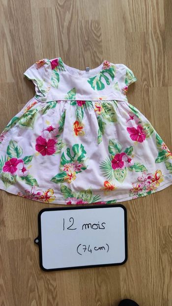 robe taille 12 mois