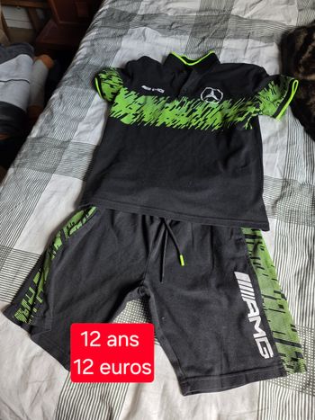 Ensemble short 12 ans