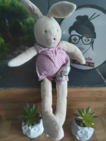 Doudou Plush Peluche Lapin Moulin Roty La Grande Famille #geektradedoudou