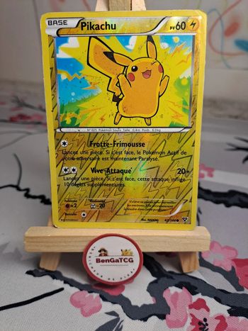 Carte Pokémon Pikachu reverse 42/146 XY Fr