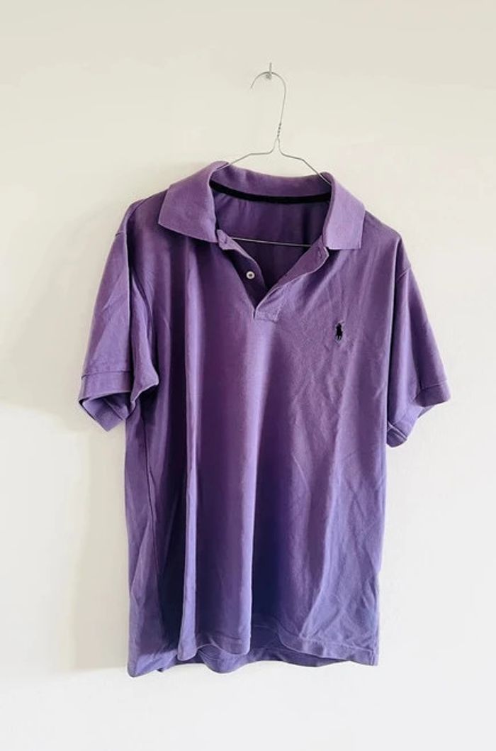 Polo violet Ralph Lauren