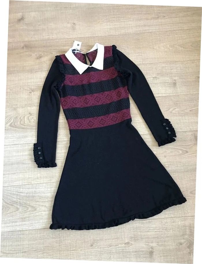 Robe tricot neuve à manches longues Morgan taille XS (taille petit)