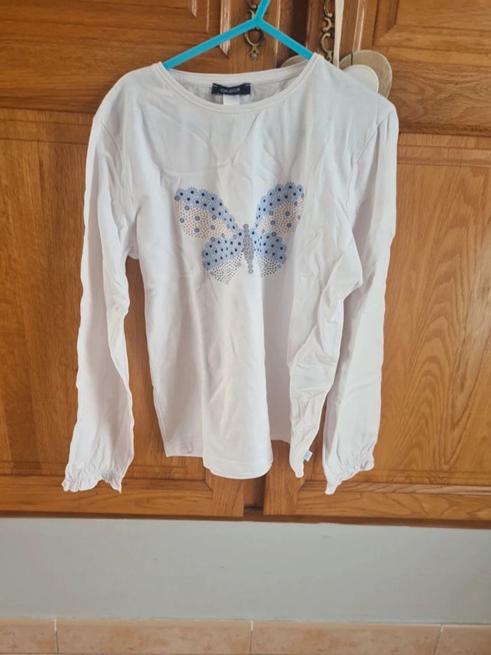 Lot 12 t shirt manches longues okaidi kiabi c&a - photo numéro 6