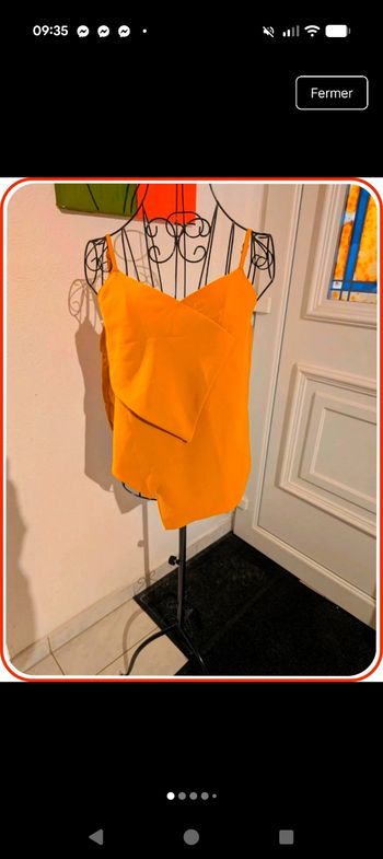 Top drapé moutarde - j.star - Taille L/XL en parfait état