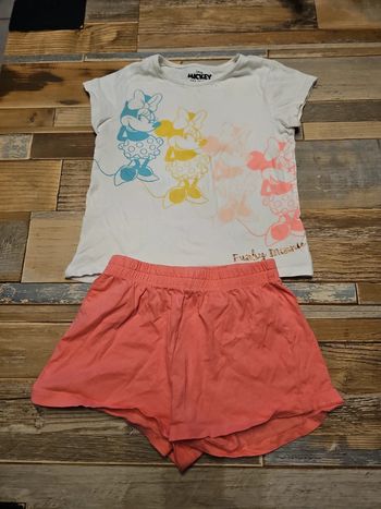 Pyjashort fille minie taille 6-7 ans