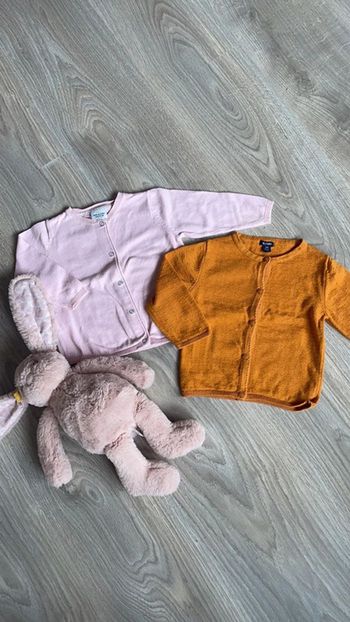 Lot gilets 12 mois TAO kiabi