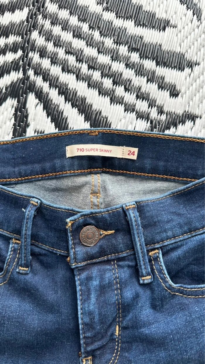 Jean Levi’s super skinny marine - photo numéro 7