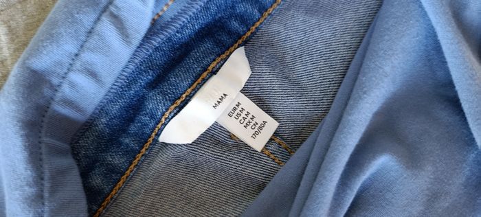 Short de grossesse en jean H&M - photo numéro 3