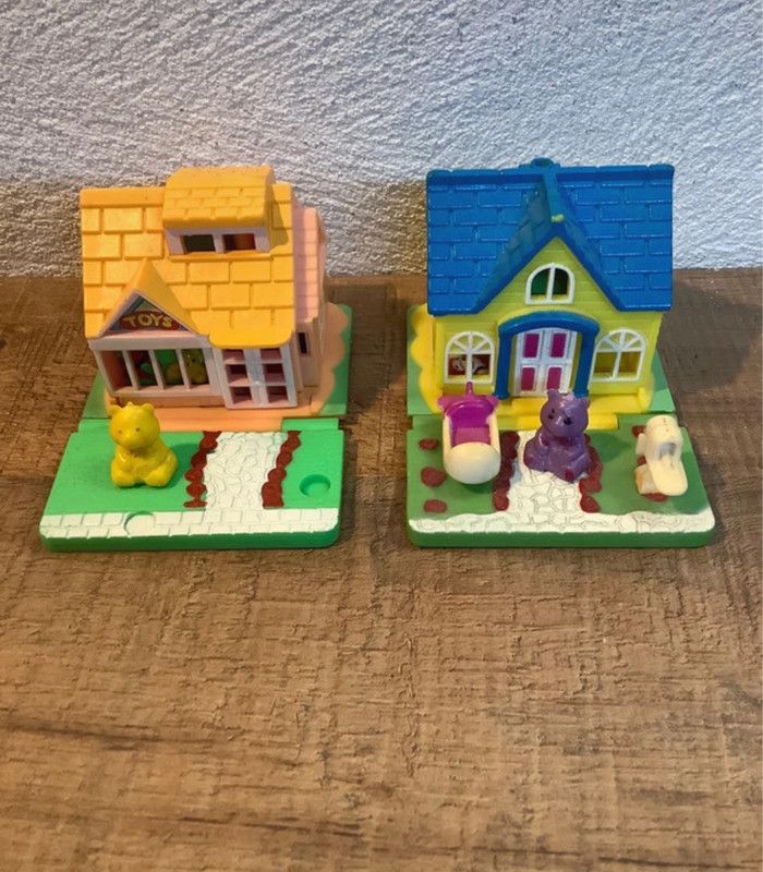 Lot de 2 fake polly pocket