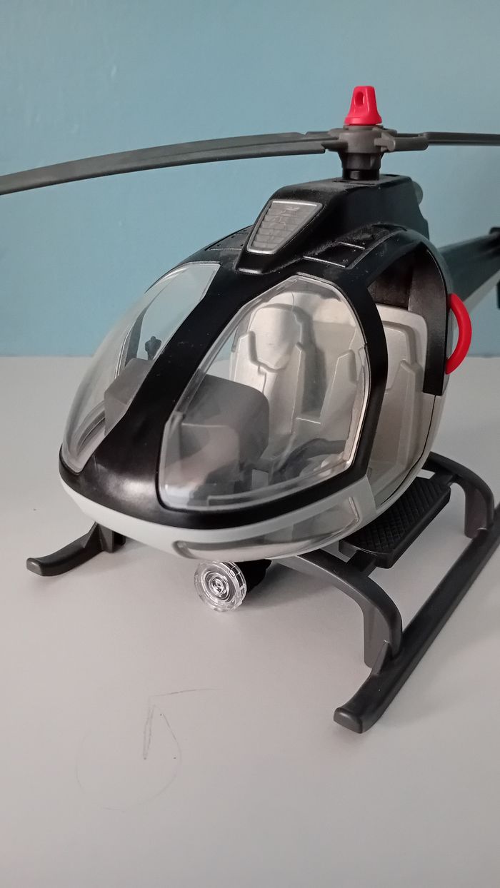 Hélicoptère playmobil police - photo numéro 4