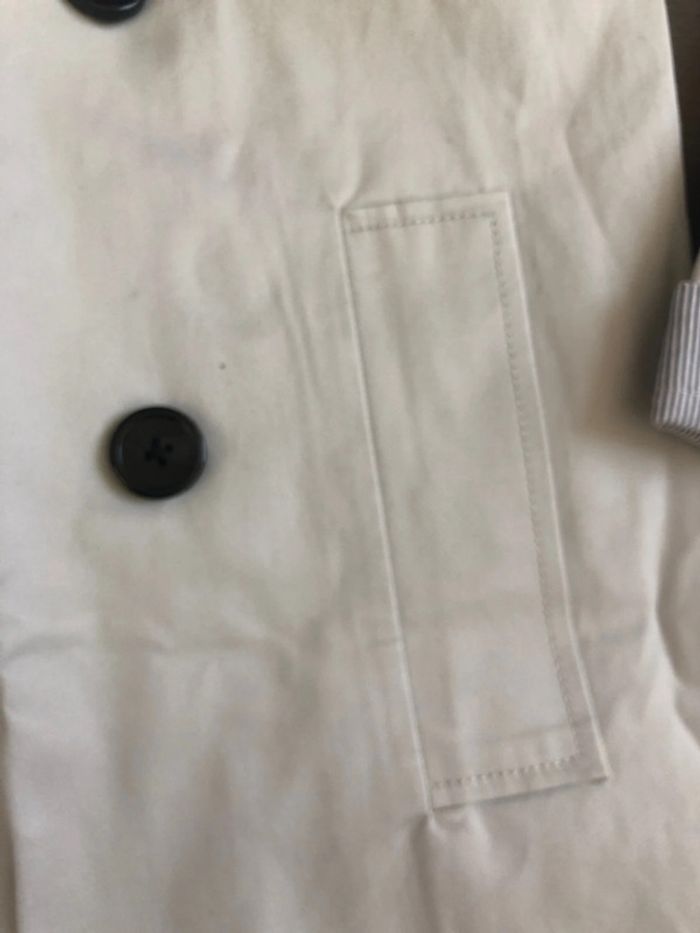 Trench gris clair Etam taille 36 - photo numéro 5