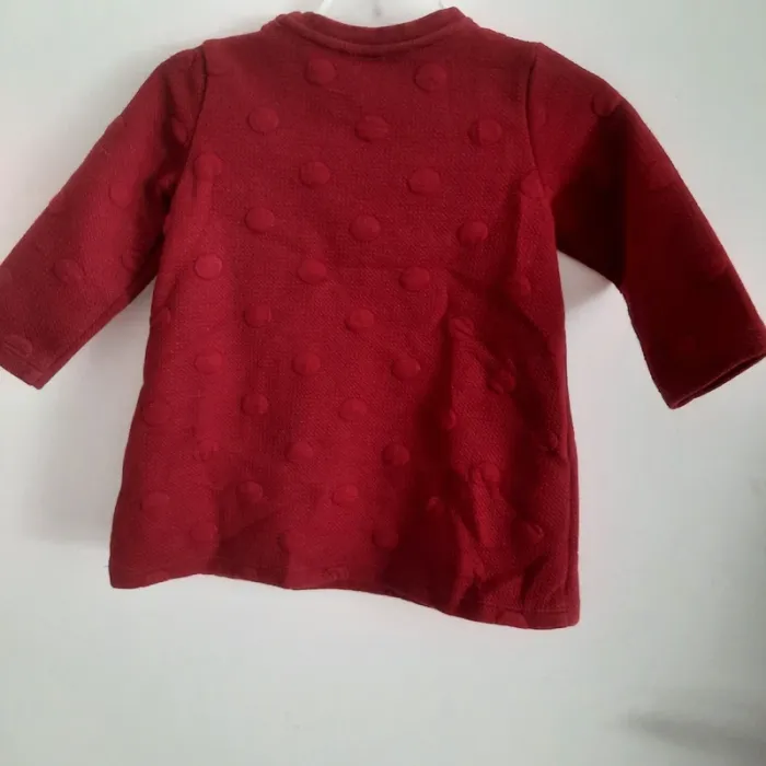 Robe H&M rouge – 6/9 mois-74cm - photo numéro 2