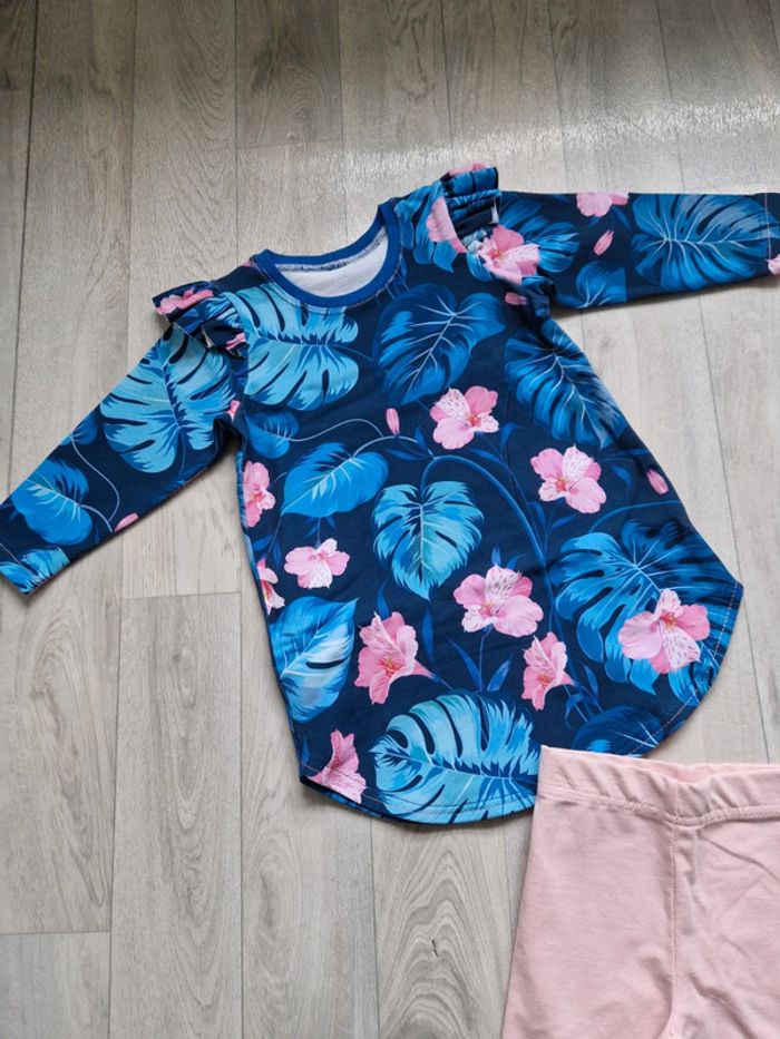 Ensemble Créatrice "fleurs" NEUF - photo numéro 2