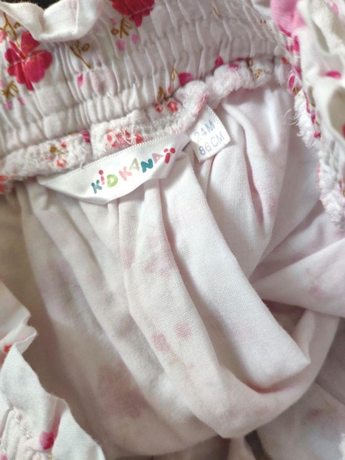 Jupe fleurs fleurie 24 mois 2 ans Kidkanai - photo numéro 3