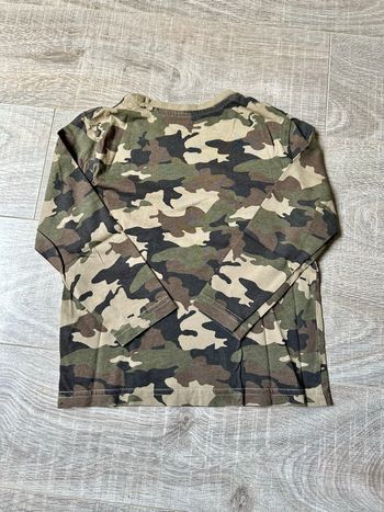 Tshirt manches longues camouflage