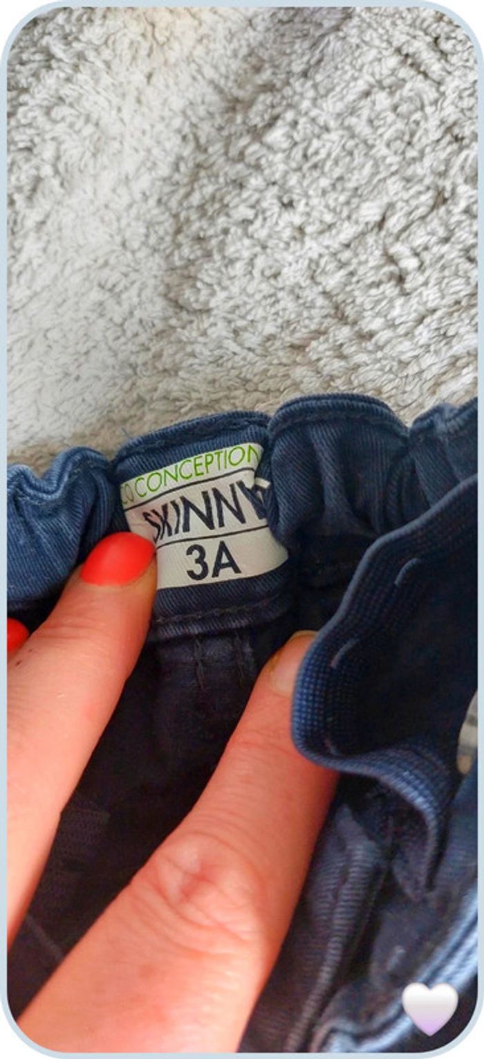Jeans skinny kiabi 3 ans - photo numéro 2