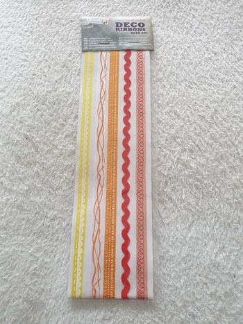 Autocollants rubans deco neuf