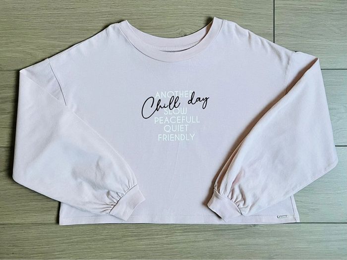 T-shirt crop tops bio IKKS T-12 ans/ XS - photo numéro 2