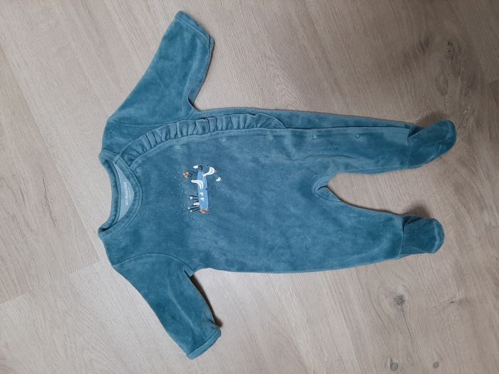 Pyjama velours Vertbaudet