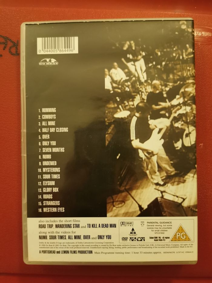 DVD musical Portishead - photo numéro 2