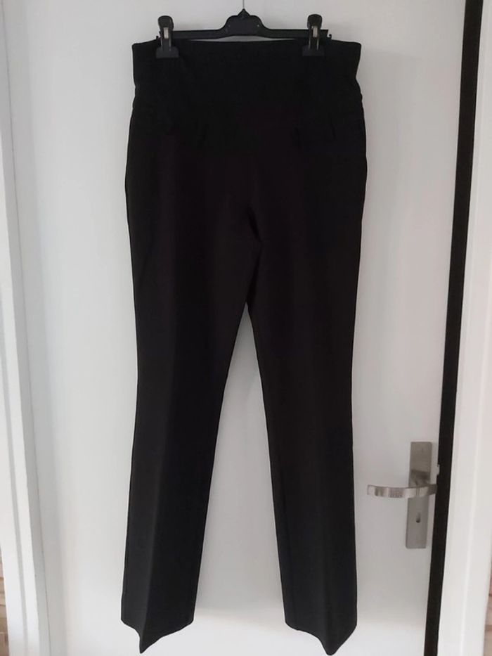 Pantalon à pinces de grossesse/maternité wyessica taille 36 S en très bon état (78)