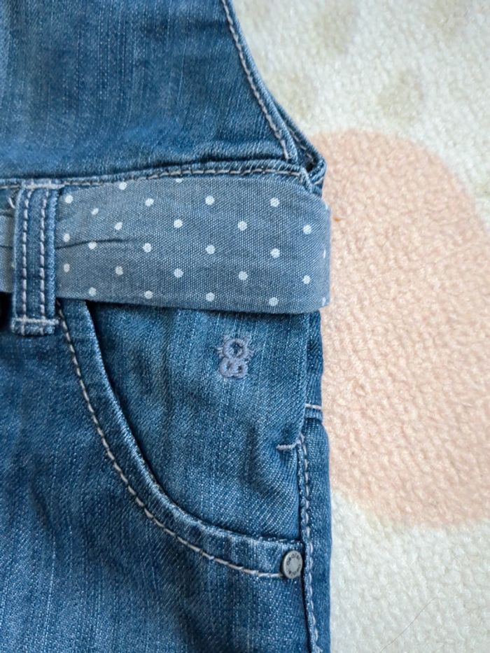 Robe salopette en jean Obaïbi - photo numéro 3