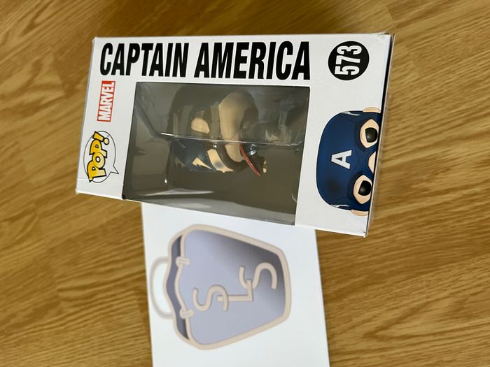 Funko Pop Marvel Avengers Endgame Captain America - photo numéro 2