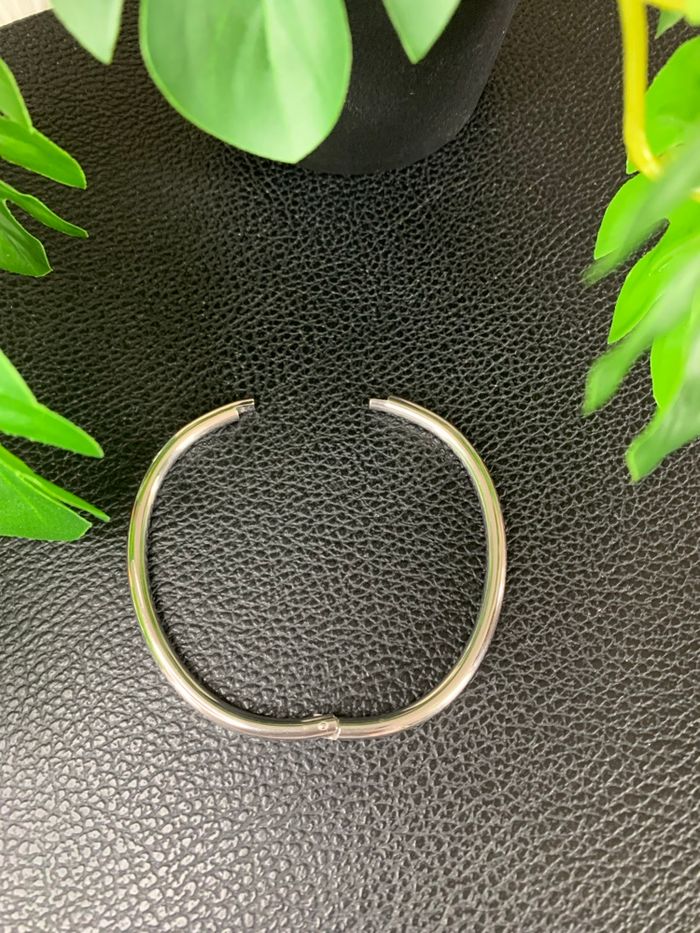 Bracelet jonc en acier inoxydable