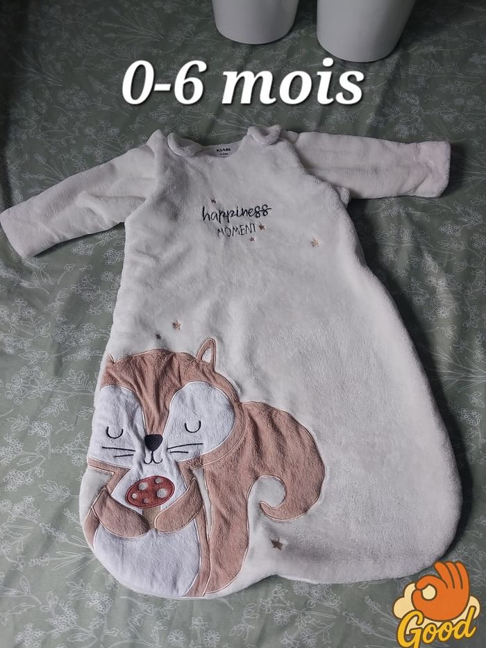 Gigoteuse chaude Tog 3 blanc kiabi 0-6 mois