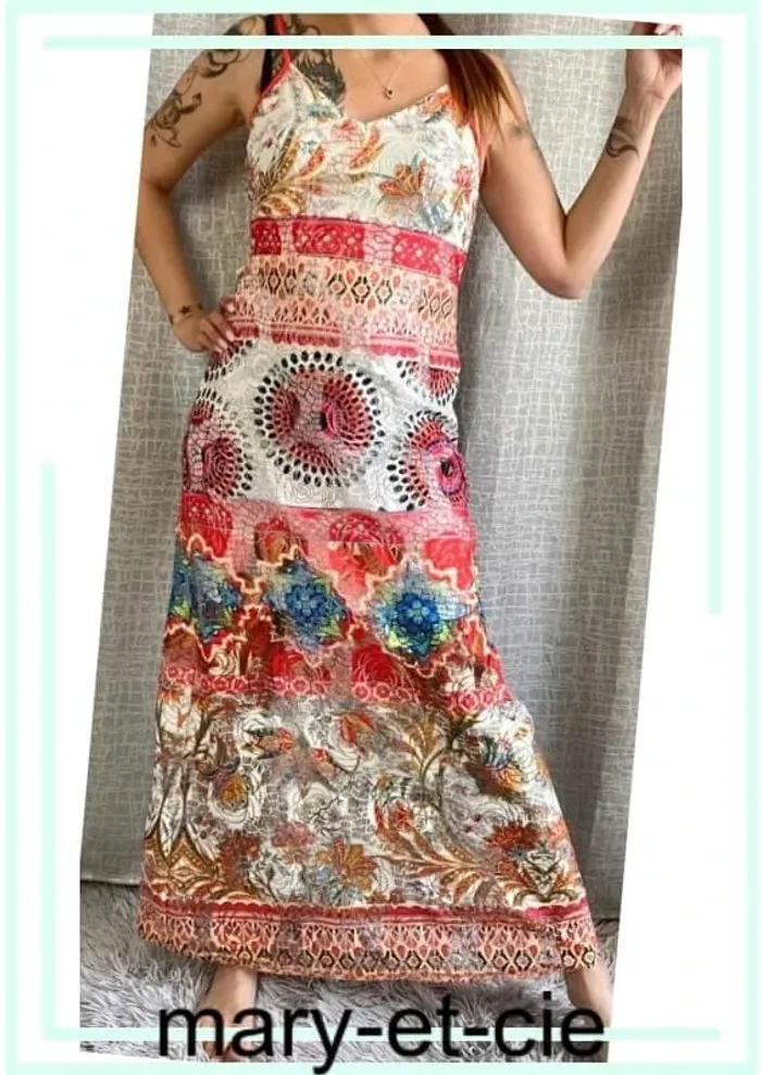 SOLDE Robe longues à fines bretelles taille M/L - Carnaby - photo numéro 2