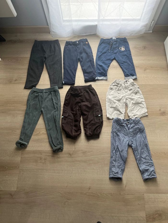 Lot pantalon 24 mois