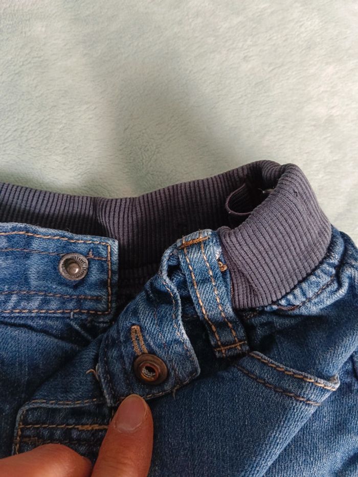 Short en jean Vertbaudet garçon 4 ans - photo numéro 3