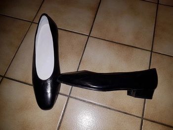 Chaussures cuir noir