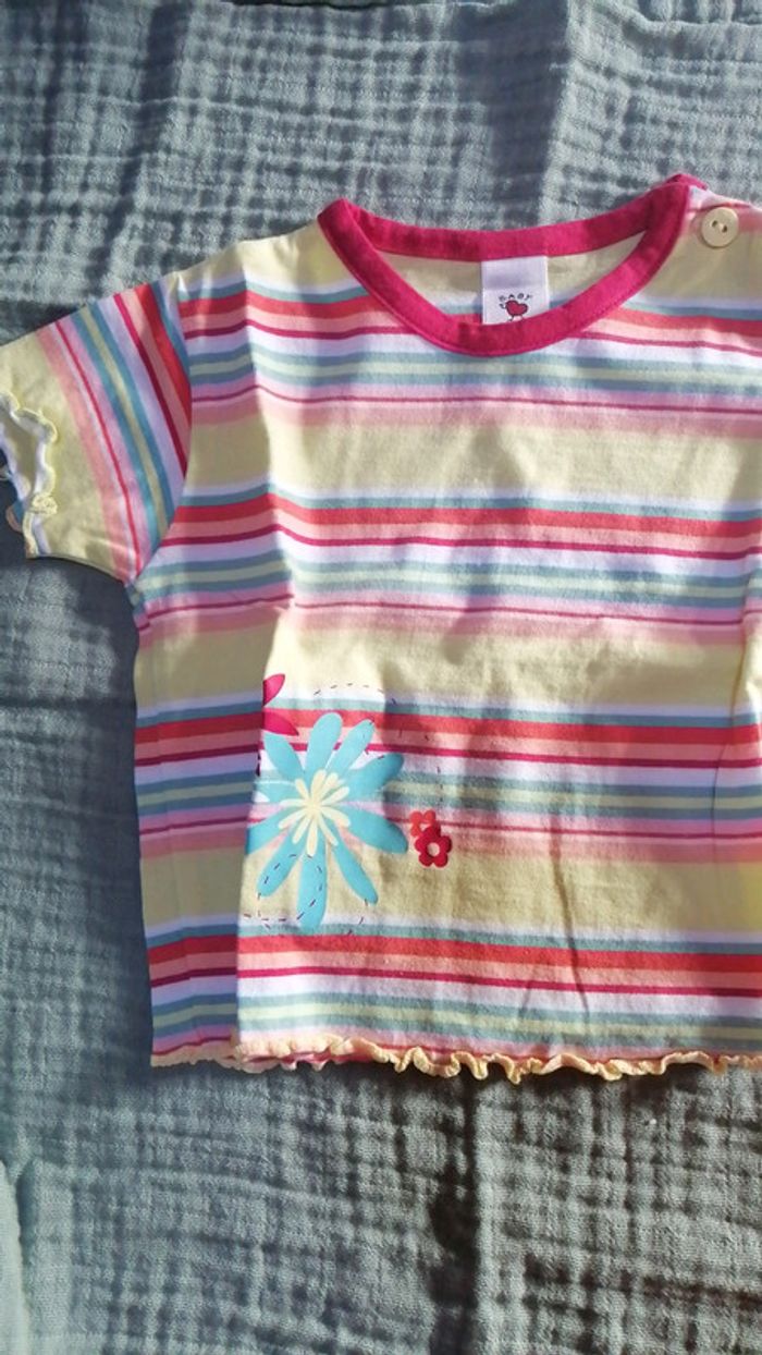 Ensemble t-shirt + short jupette - photo numéro 2