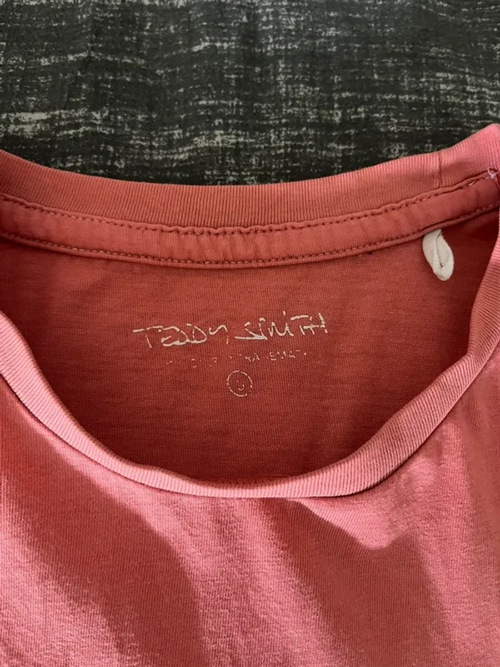 T-shirt rose Teddy Smith S - photo numéro 4