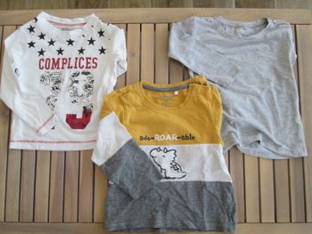 3 tee-shirt 2ans